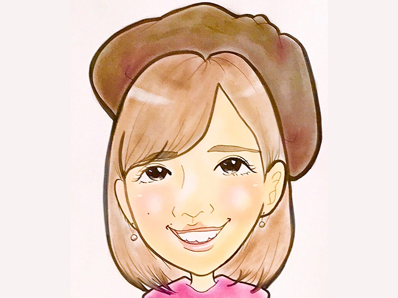 江戸川教室似顔絵イベント