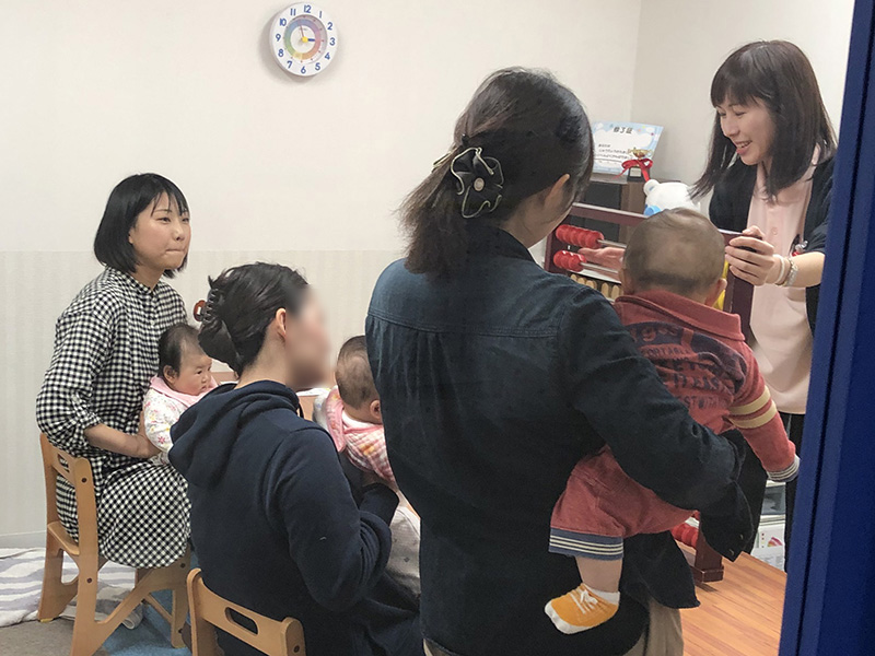 北千住駅前教室ベビーイベント