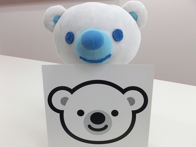 ベビーコースペルくん白黒