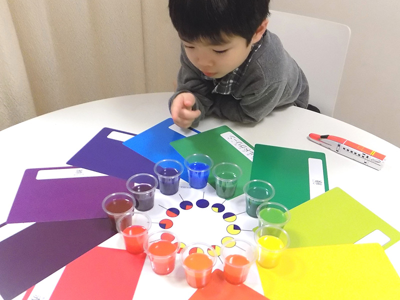 色水実験＆色作り体験01