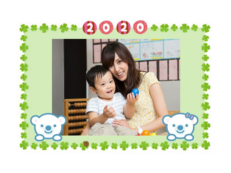 写真入りカレンダー1例