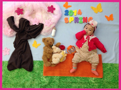 おひるねアート