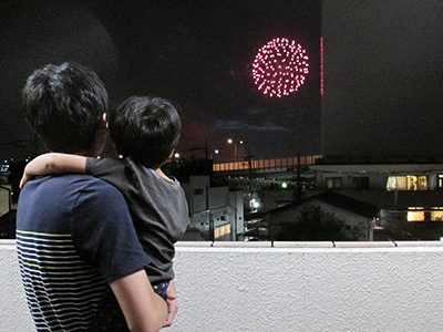 たまがわ花火鑑賞会01