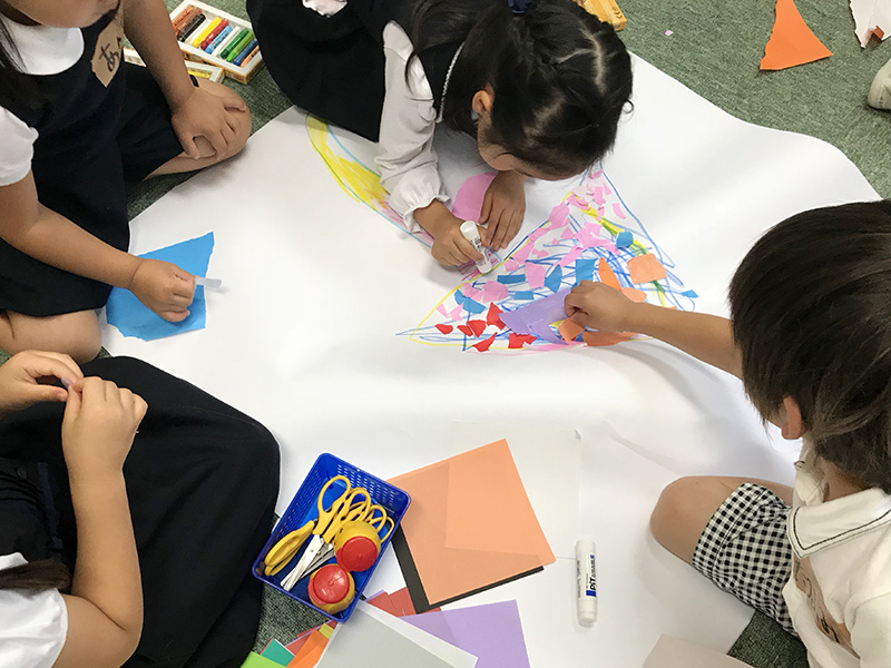 集団絵画工作01